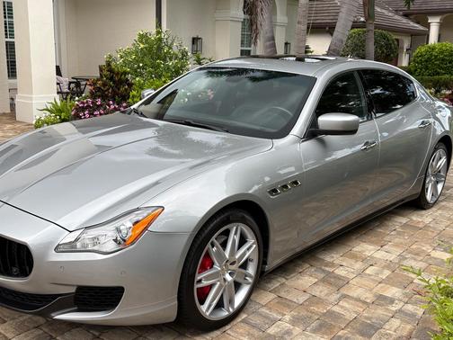 Silver 2014 Maserati Quattroporte S Q4