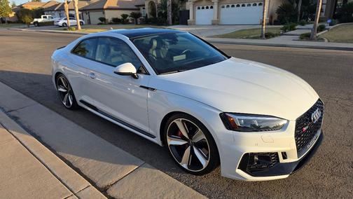 White 2018 Audi RS 5 2.9T