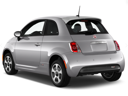 Silver 2017 FIAT 500e Battery Electric