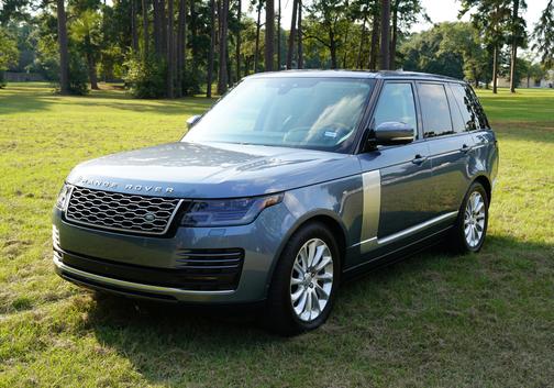 Blue 2019 Land Rover Range Rover 3.0L V6 Turbocharged Diesel HSE Td6