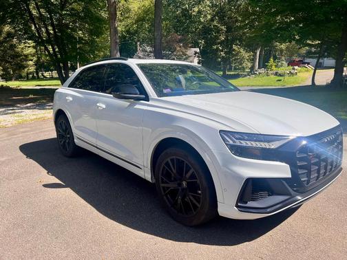 White 2021 Audi SQ8 4.0T Prestige