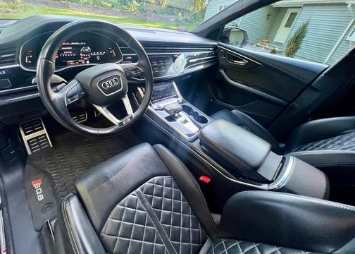 White 2021 Audi SQ8 4.0T Prestige