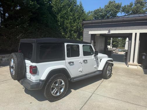 White 2020 Jeep Wrangler Unlimited Sahara