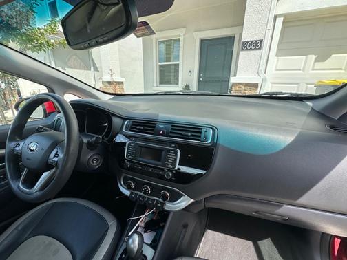 Red 2017 Kia Rio LX