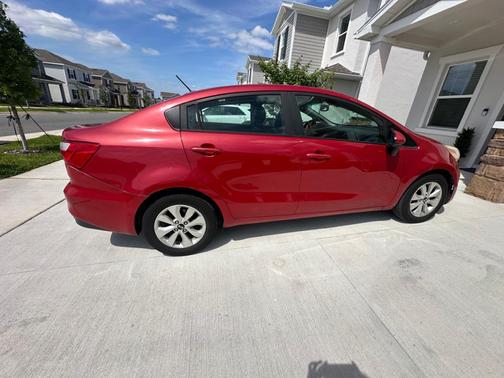 Red 2017 Kia Rio LX