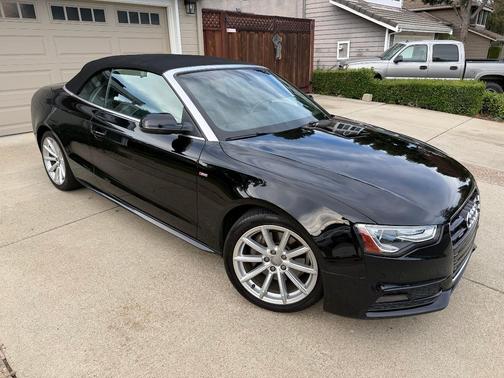 Black 2015 Audi A5 2.0T Premium Plus