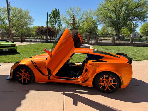 Orange 2015 Chevrolet Corvette Z06 Hardtop