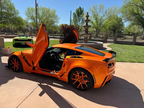 Orange 2015 Chevrolet Corvette Z06 Hardtop