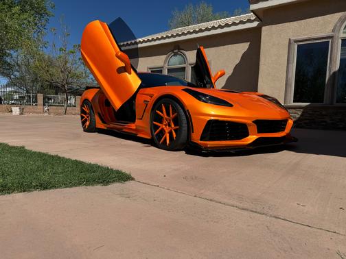 Orange 2015 Chevrolet Corvette Z06 Hardtop