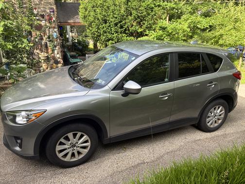 Silver 2013 Mazda CX-5 Touring