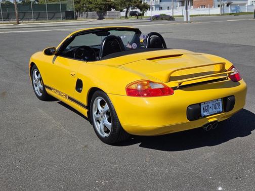Yellow 2002 Porsche Boxster Boxster