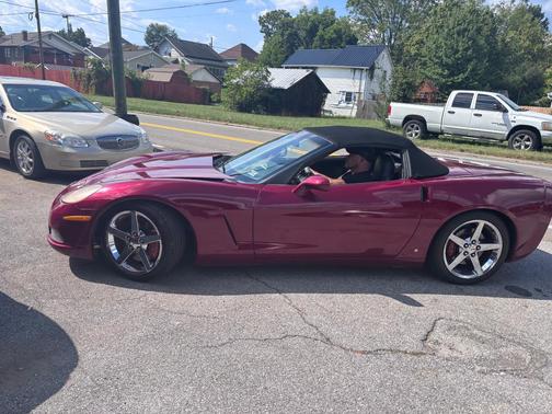 Red 2007 Chevrolet Corvette Base