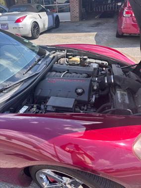 Red 2007 Chevrolet Corvette Base