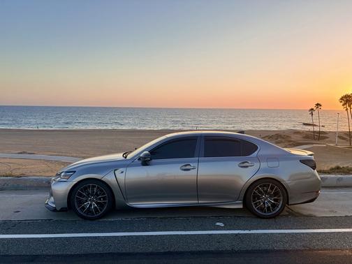 Gray 2016 Lexus GS F Base