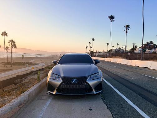 Gray 2016 Lexus GS F Base