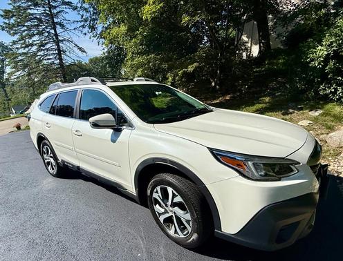 White 2021 Subaru Outback Limited