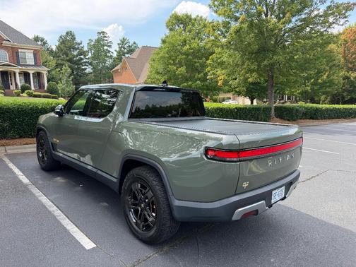 Green 2022 Rivian R1T Launch Edition