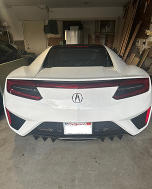 White 2018 Acura NSX Base