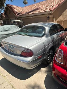Silver 2003 Jaguar S-Type 4.2