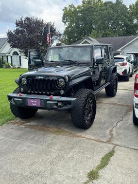 Black 2016 Jeep Wrangler Unlimited Rubicon