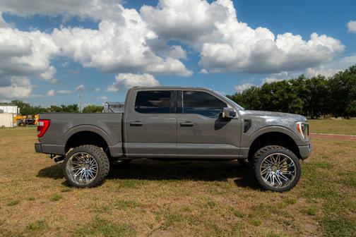 Gray 2021 Ford F-150 Lariat