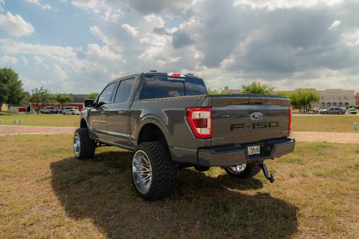 Gray 2021 Ford F-150 Lariat