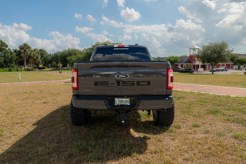 Gray 2021 Ford F-150 Lariat