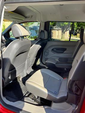 Red 2017 Ford Transit Connect Titanium w/Rear Liftgate