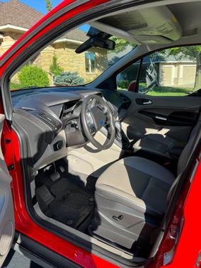 Red 2017 Ford Transit Connect Titanium w/Rear Liftgate