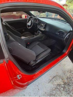 Red 2017 Dodge Challenger SXT