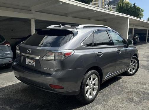 Gray 2012 Lexus RX 350 Base
