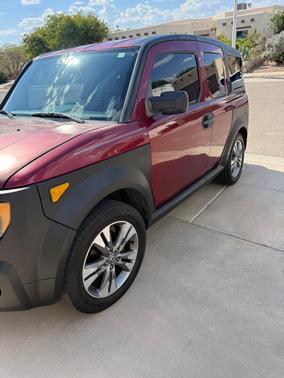 Red 2007 Honda Element LX