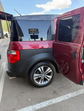 Red 2007 Honda Element LX