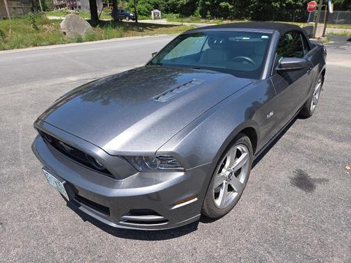 Gray 2013 Ford Mustang GT Premium