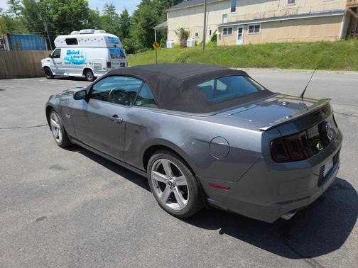 Gray 2013 Ford Mustang GT Premium