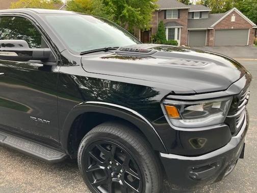Black 2022 RAM 1500 Laramie