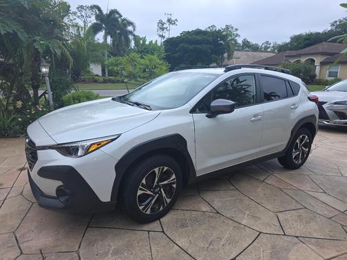 White 2024 Subaru Crosstrek Premium