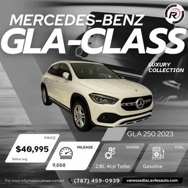 2023 Mercedes-Benz GLA 250 Base