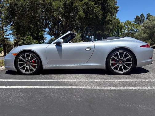 Silver 2014 Porsche 911 911 Carrera S Cabriolet