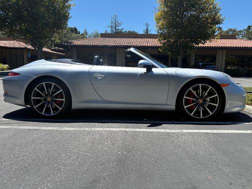 Silver 2014 Porsche 911 911 Carrera S Cabriolet
