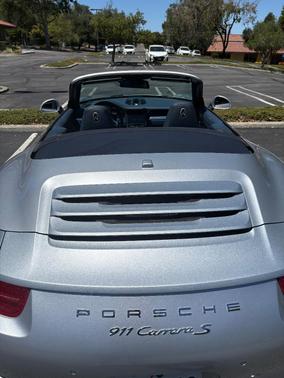 Silver 2014 Porsche 911 911 Carrera S Cabriolet