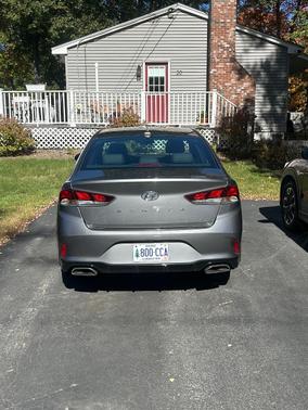 Silver 2018 Hyundai SONATA Sport+