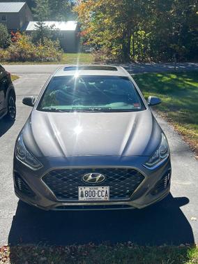Silver 2018 Hyundai SONATA Sport+