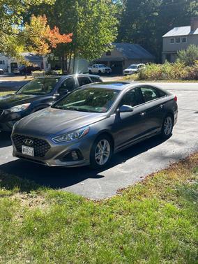 Silver 2018 Hyundai SONATA Sport+