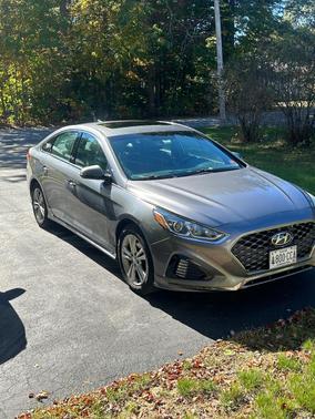 Silver 2018 Hyundai SONATA Sport+