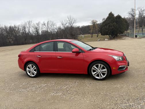 Red 2015 Chevrolet Cruze LTZ