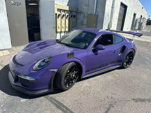 Purple 2016 Porsche 911 911 GT3 RS