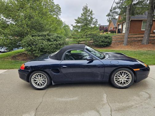 Blue 2000 Porsche Boxster Boxster