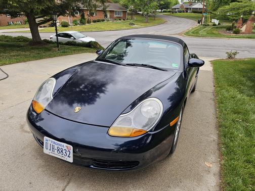 Blue 2000 Porsche Boxster Boxster