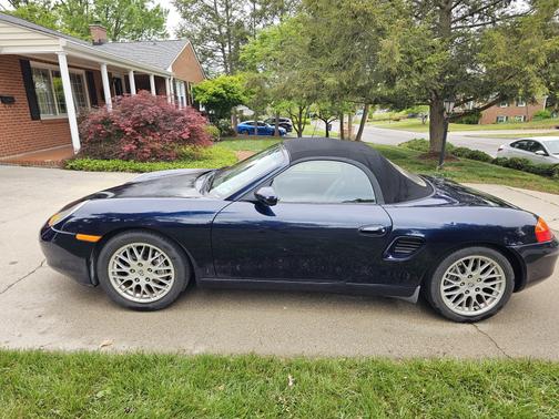 Blue 2000 Porsche Boxster Boxster